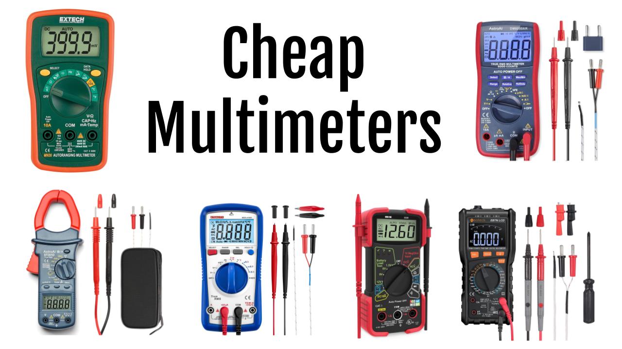 Cheap Multimeters