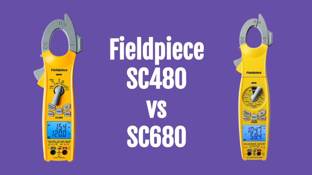 Fieldpiece SC480 vs SC680 SEInstruments